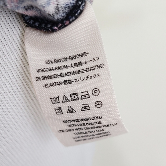 Free People Hear Me Roar tee black combo size XS NEW - Picture 5 of 8